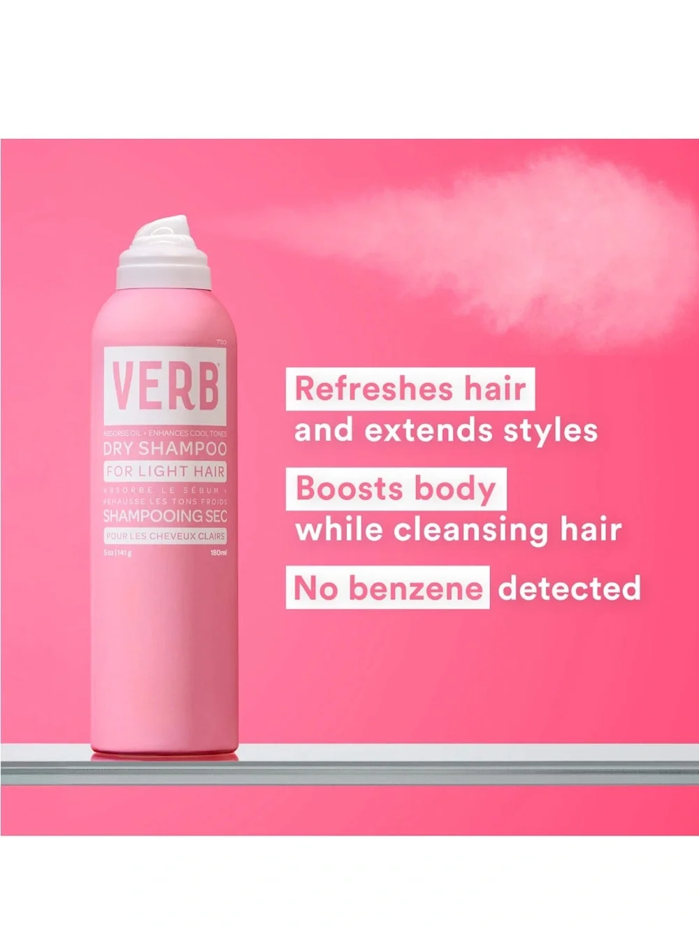 Verb refresh dry